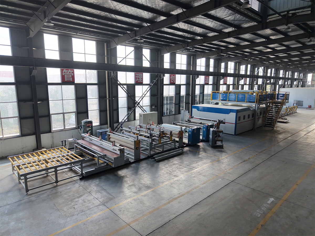 Композитная линия ПЭТ/ПП CFRT